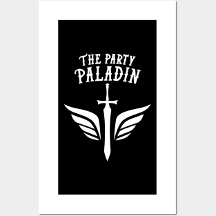 Paladin Dungeons and Dragons Team Party Posters and Art